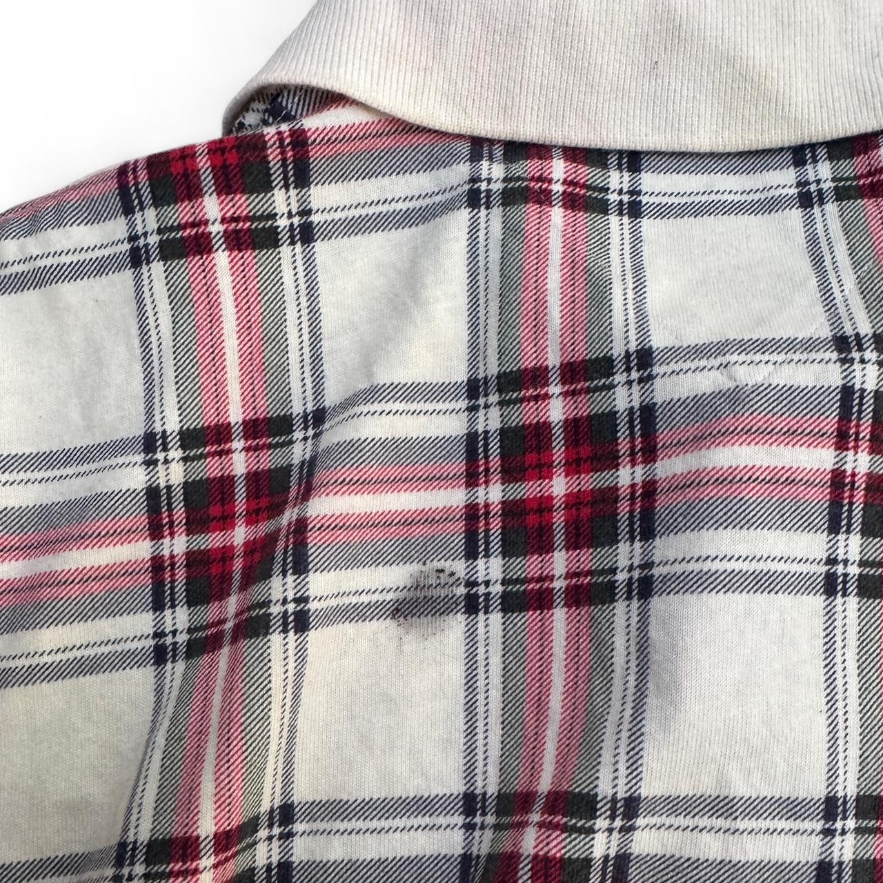 Tommy Hilfiger plaid golf polo shirt