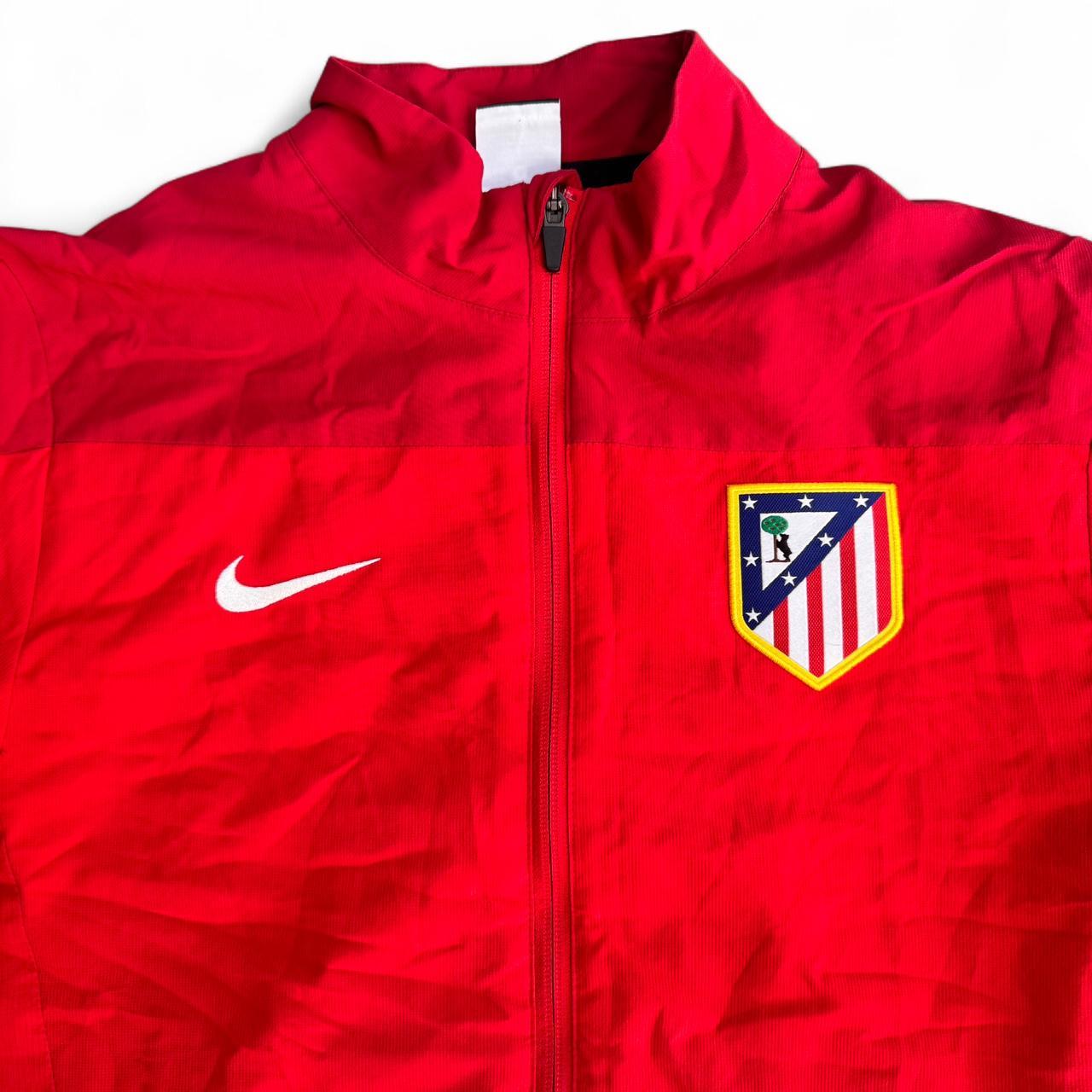Nike Atletico Madrid 2013/14 windbreaker jacket in red