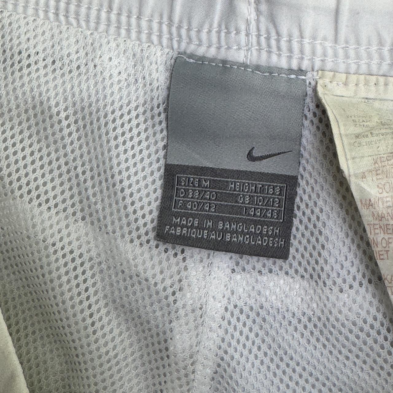 Vintage Y2K Nike White 3/4 Track Pants | Size M
