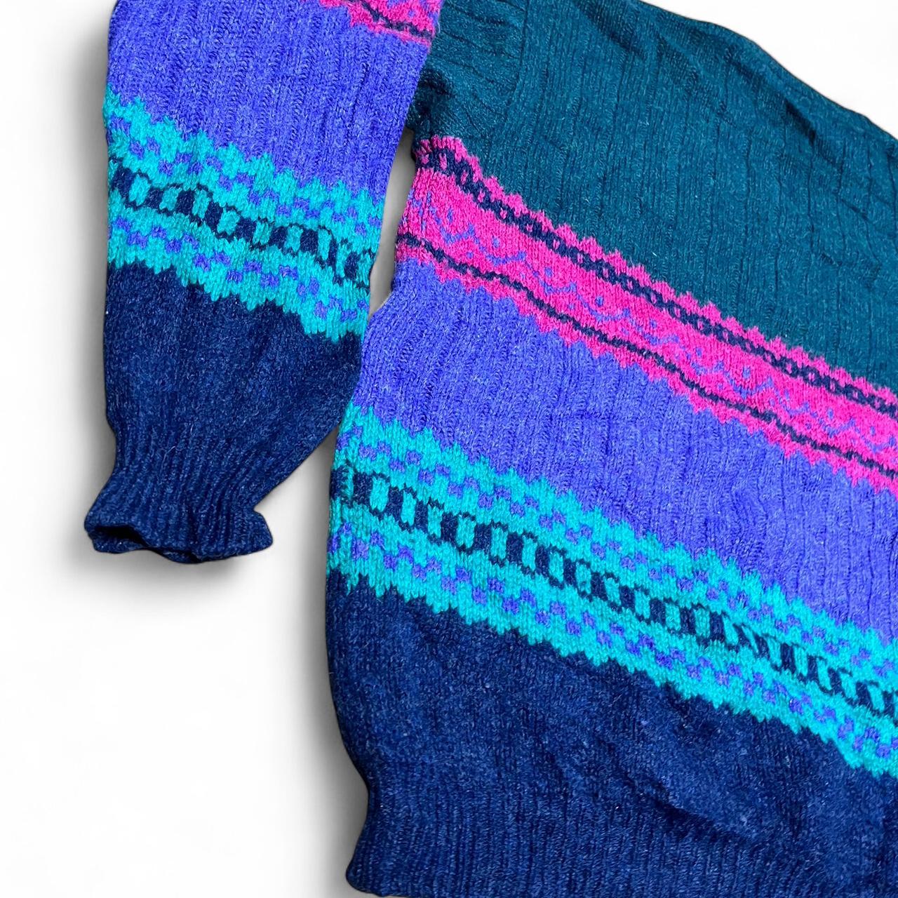 Benetton Shetland Wool Sweater – Size 52