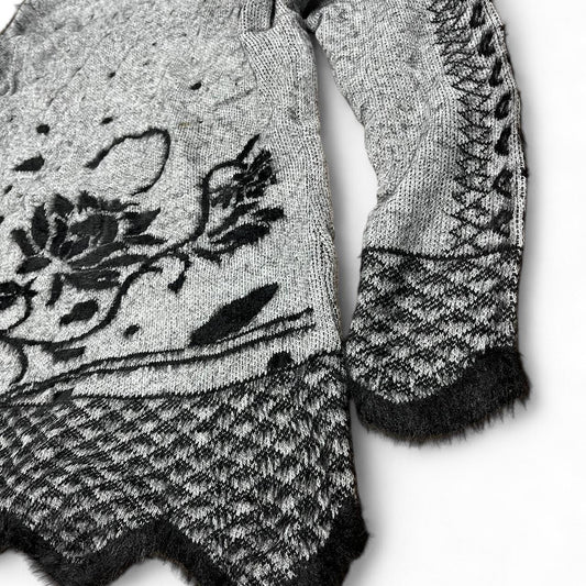 Grey & Black Jumper – Le Grenier (S)