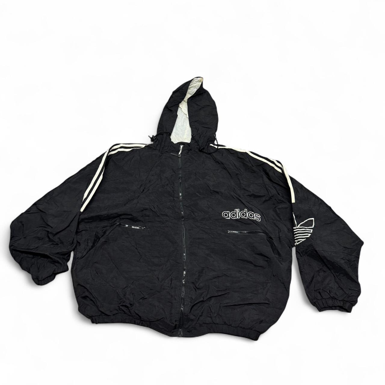 90s Adidas Originals Cropped Jacket – Black