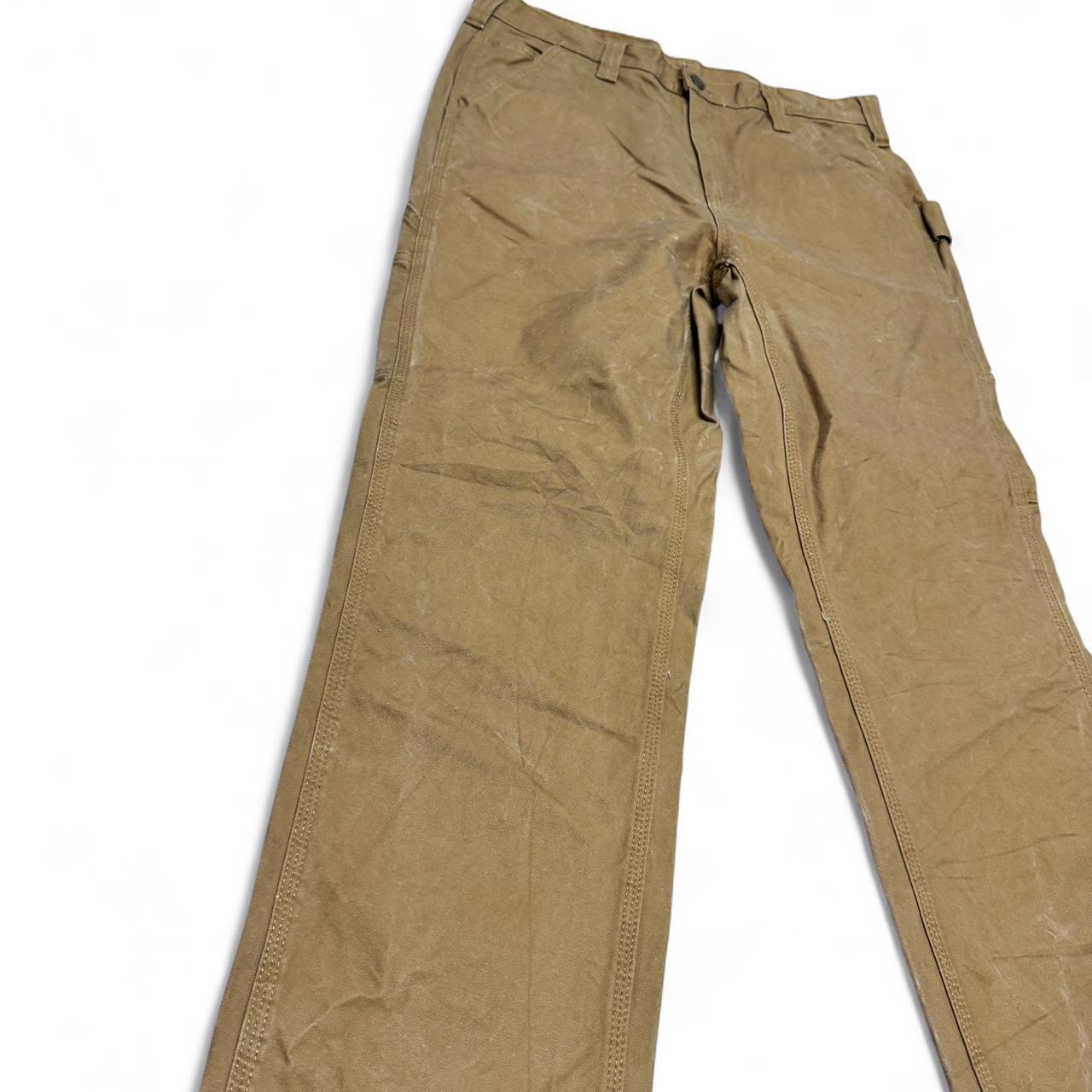 Brahma beige heavyweight carpenter pants in size 32x30