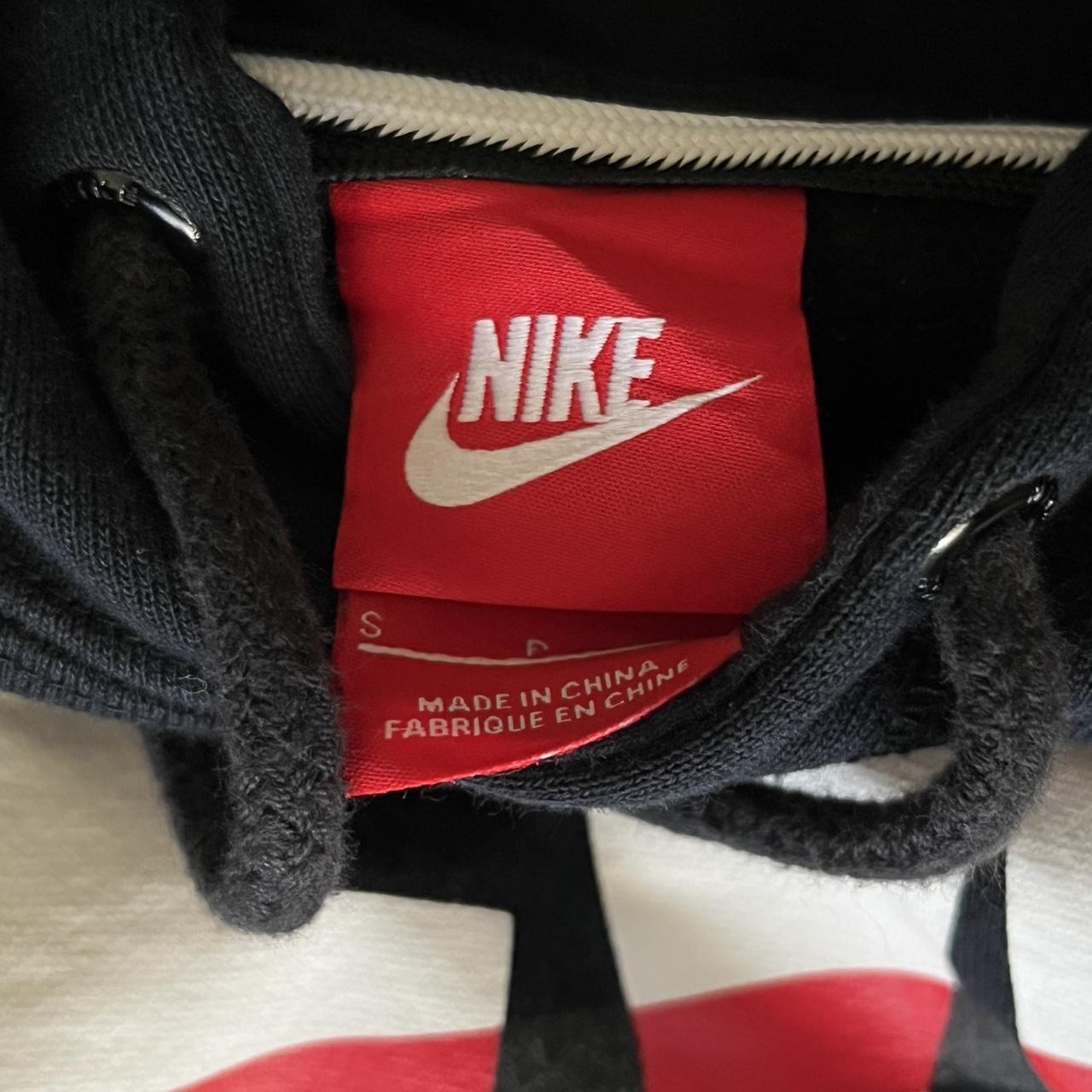 Black Nike hoodie in size Small featuring a bold New York graphic on the front