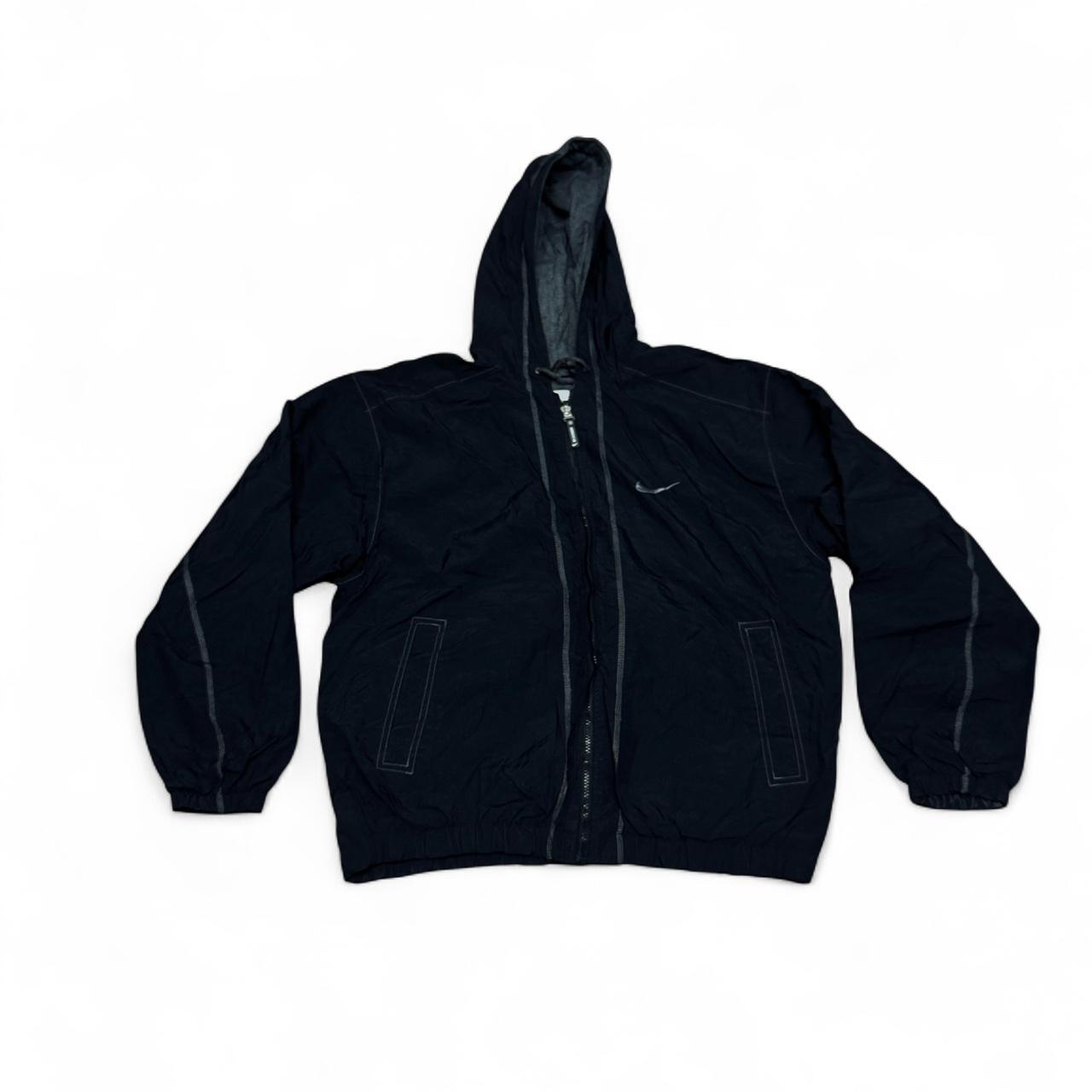 90s Nike Hooded Jacket – Black