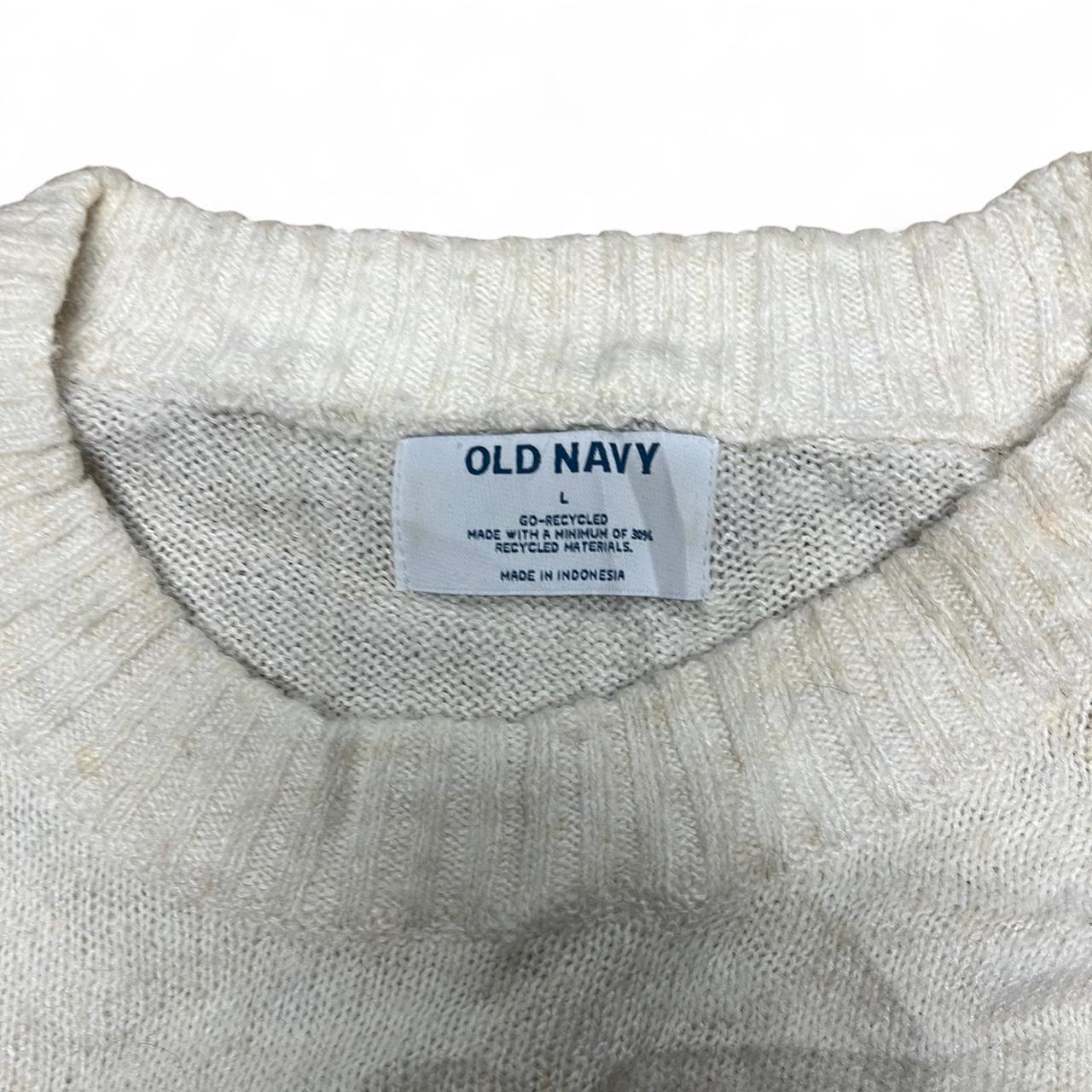 Thin Cream Jumper – Old Navy (L)