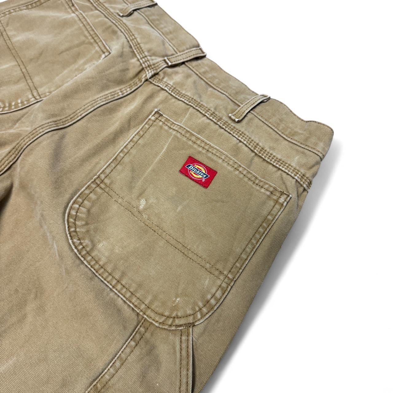 Tan Dickies carpenter pants in size 34x34