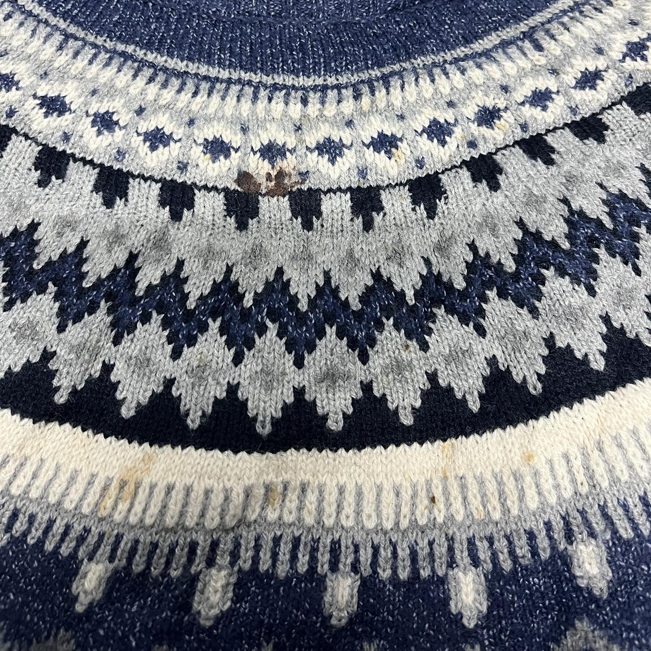 Vintage Blue Knit – Weatherproof (XXL)