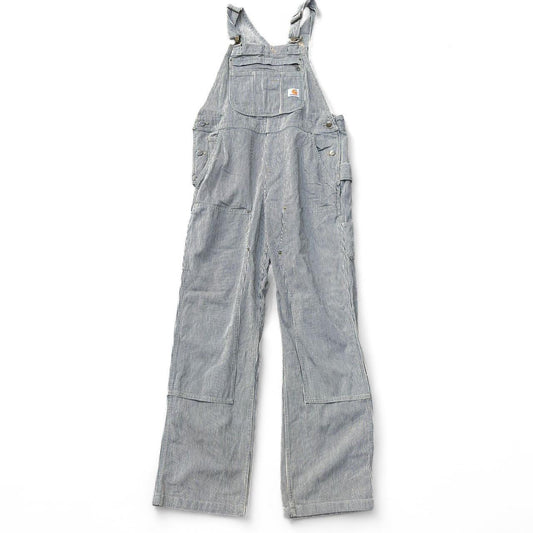 Carhartt Striped Denim Overalls – Size Small