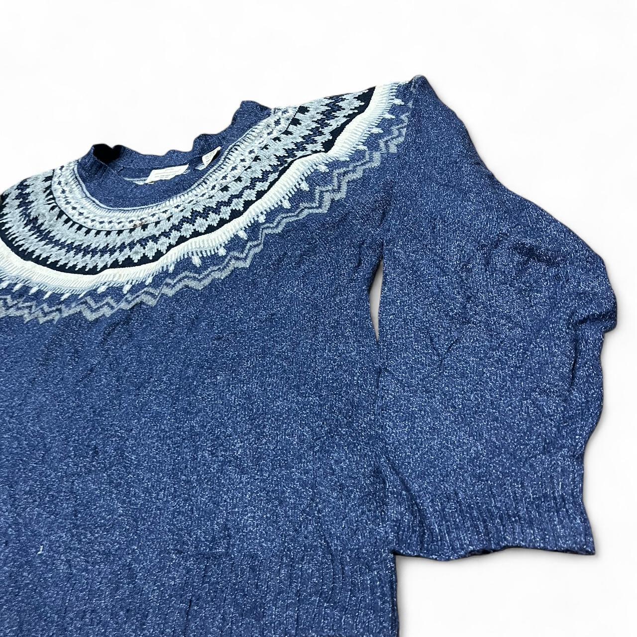 Vintage Blue Knit – Weatherproof (XXL)