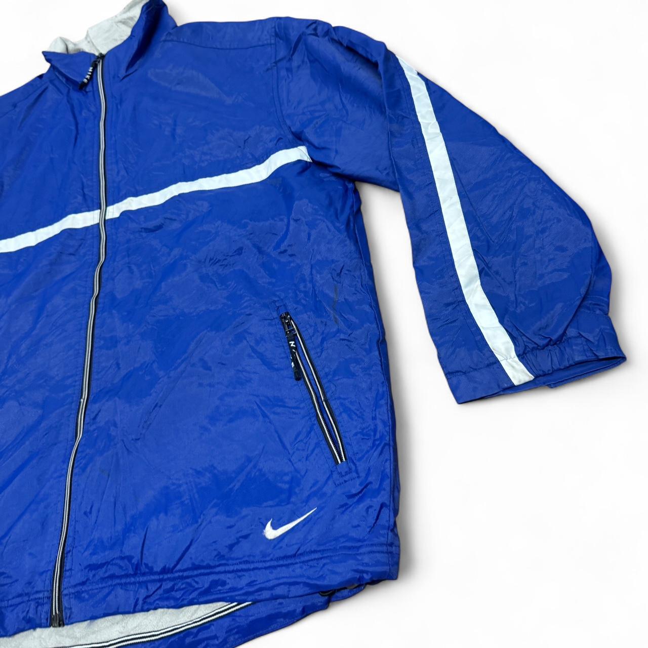 2000s Nike Blue Track Jacket – Size L