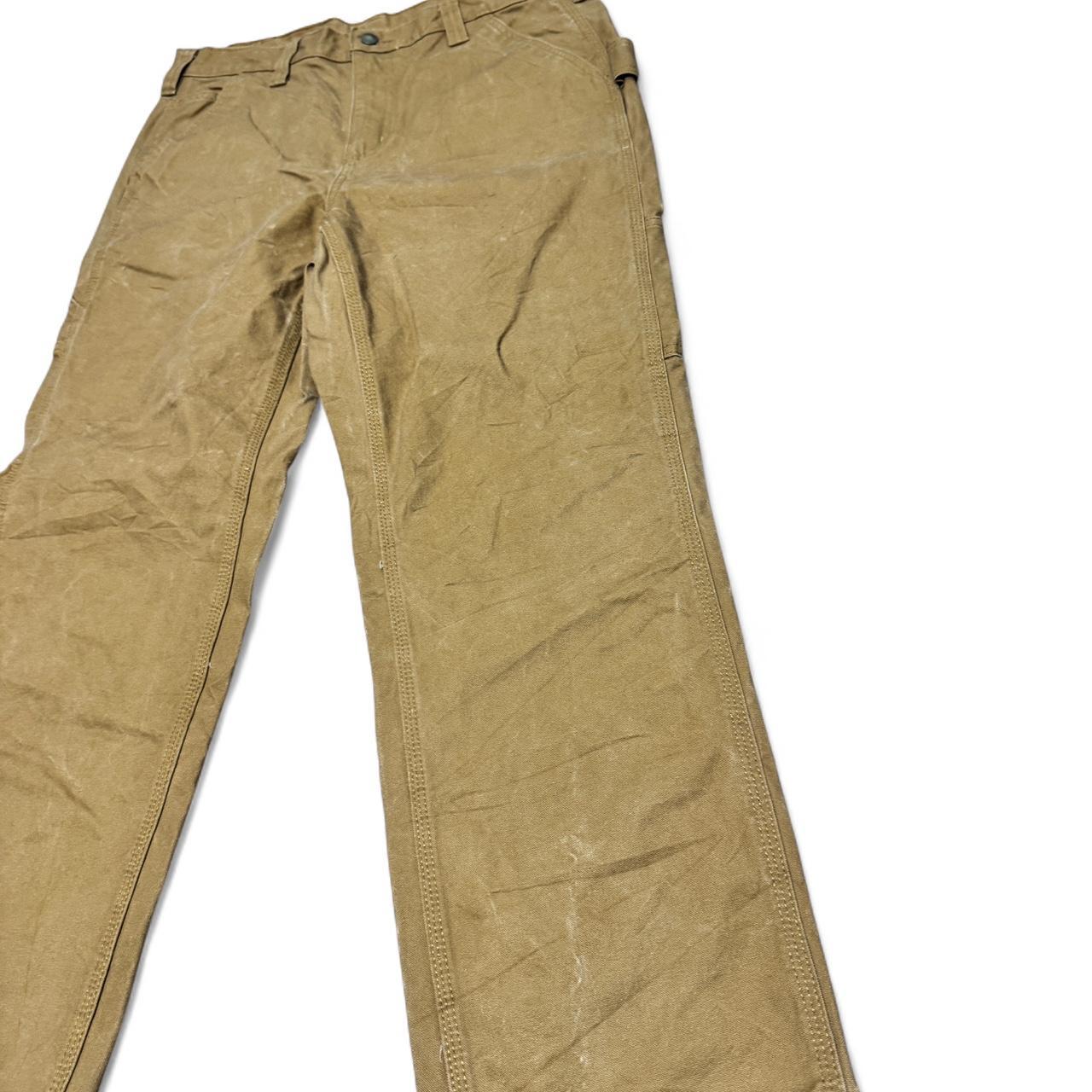 Brahma beige heavyweight carpenter pants in size 32x30