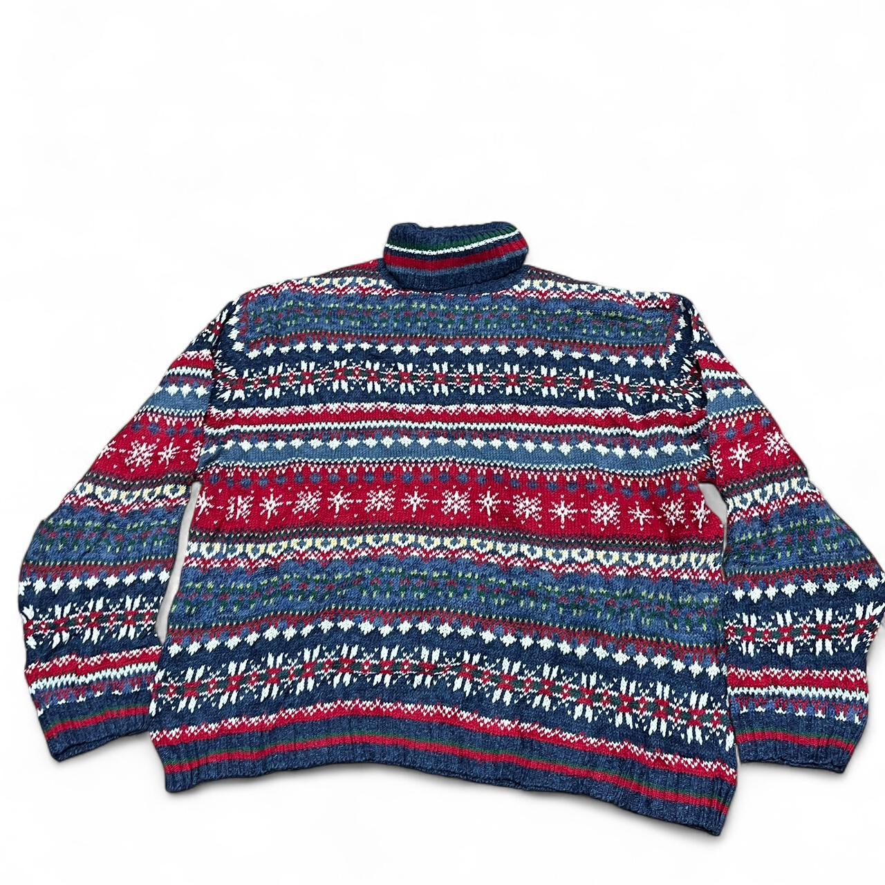 Rollneck Christmas Knit – Tiara International (XL)
