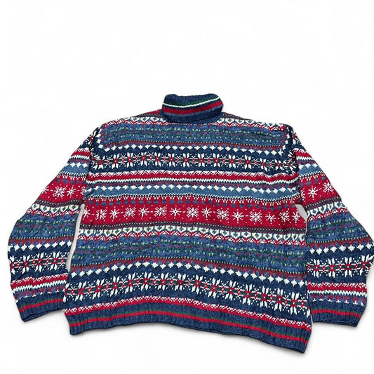 Rollneck Christmas Knit – Tiara International (XL)