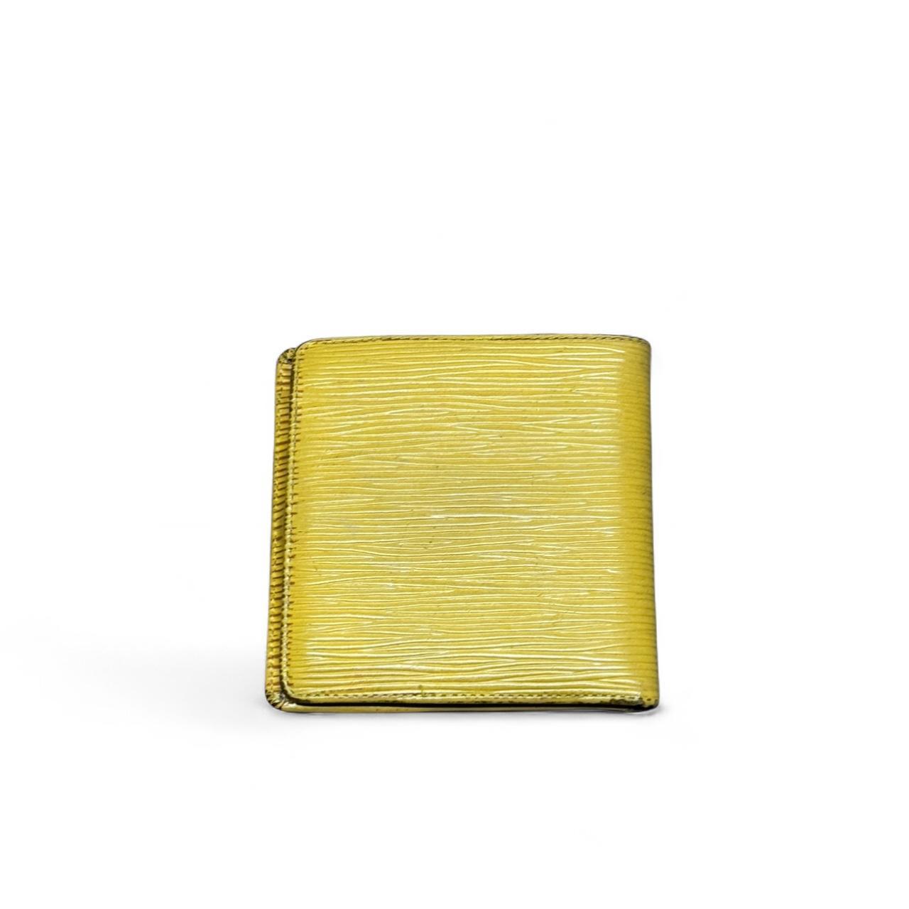 Louis Vuitton Yellow & Purple Vintage Wallet