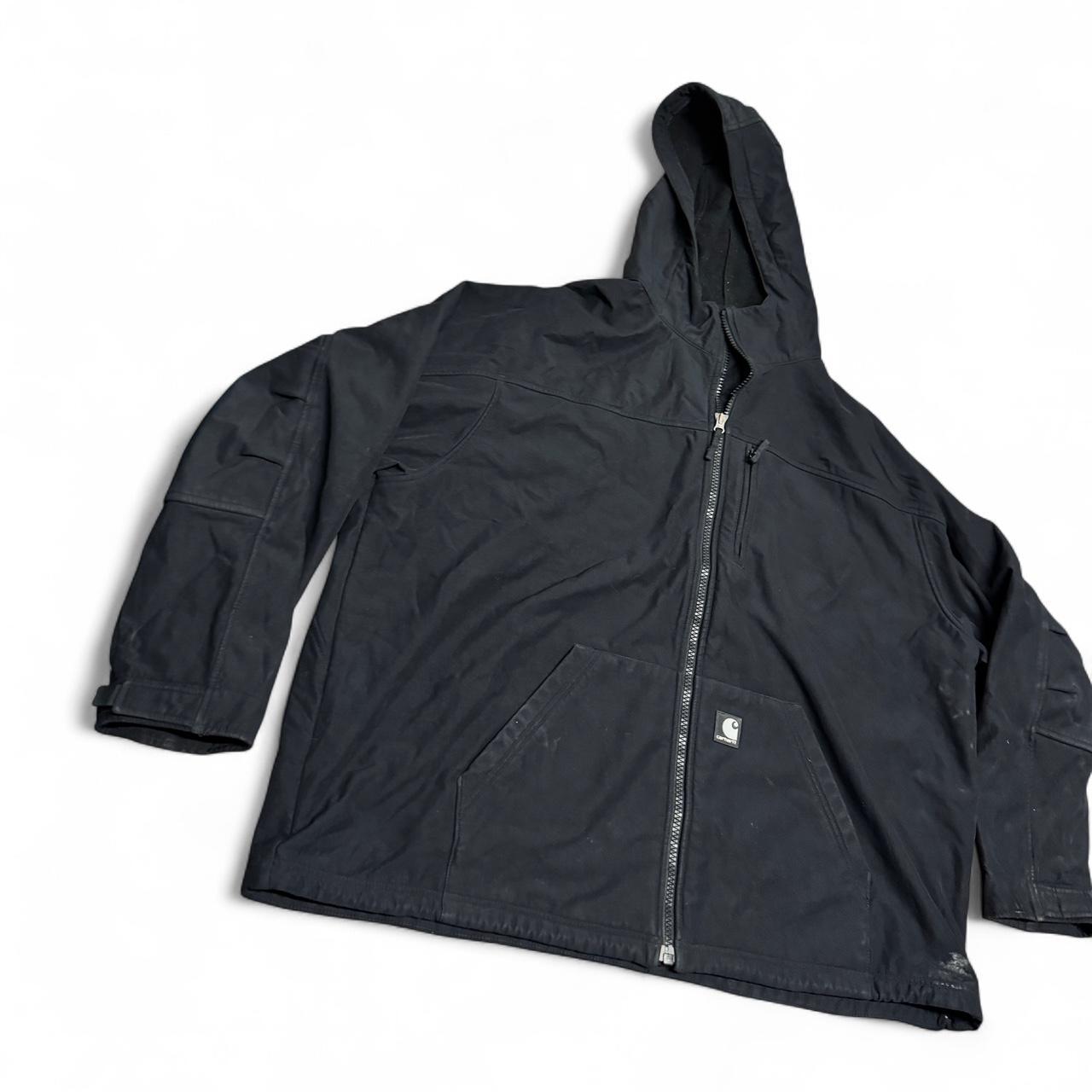Carhartt Black Soft Shell Jacket Fleece Lined – 3XL Fit