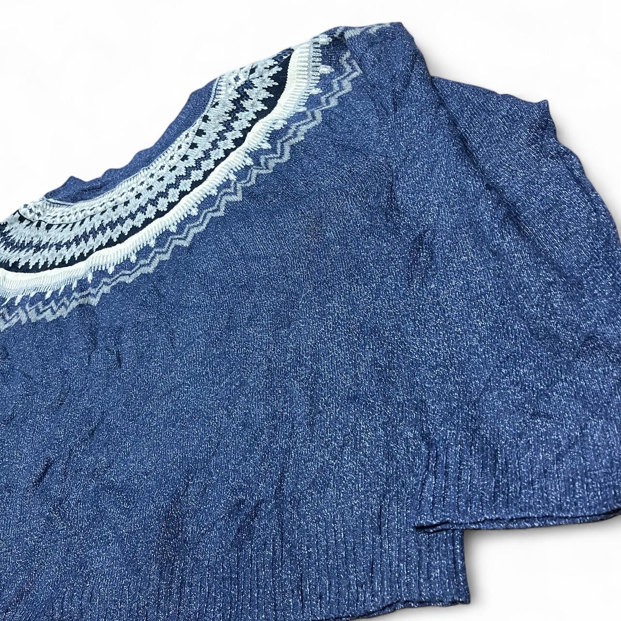 Vintage Blue Knit – Weatherproof (XXL)