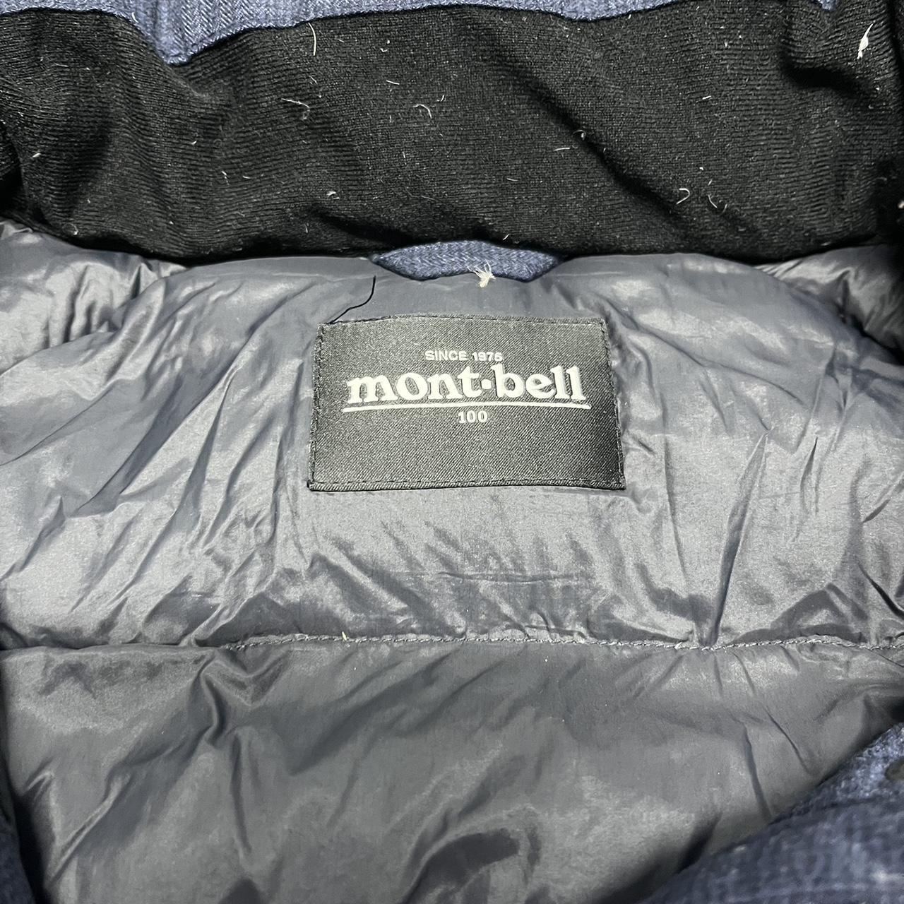 Montbell Herena Down Parka Women’s L Navy Long Hooded Coat RRP £260