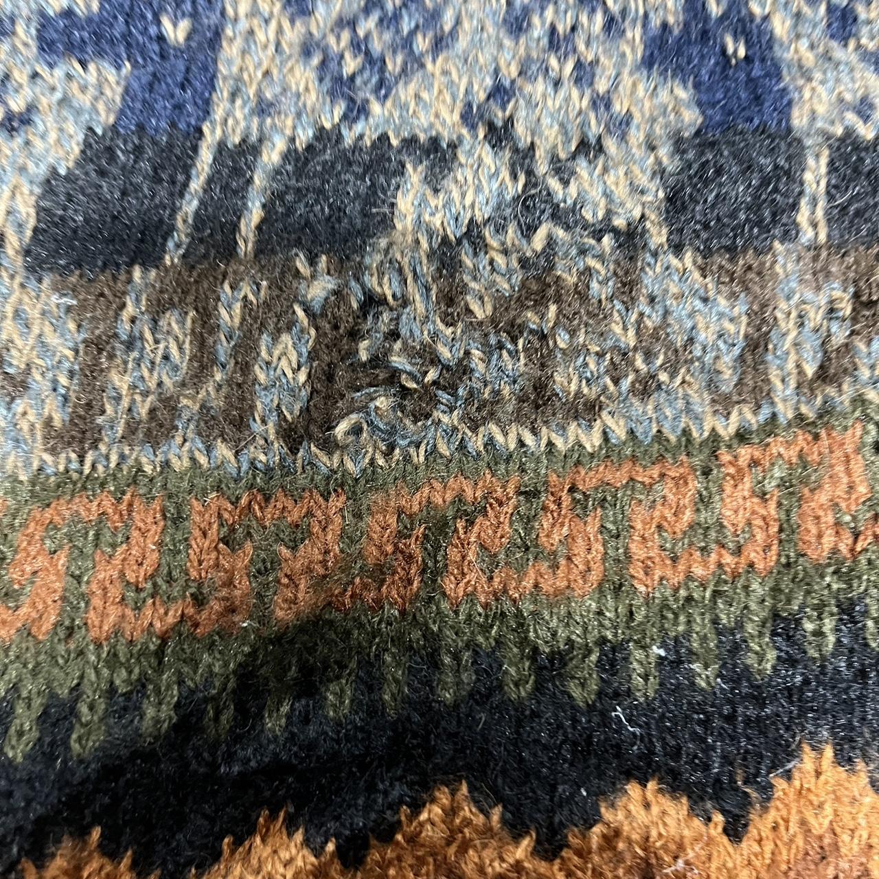 Black/Multi Jumper – Heavily Worn