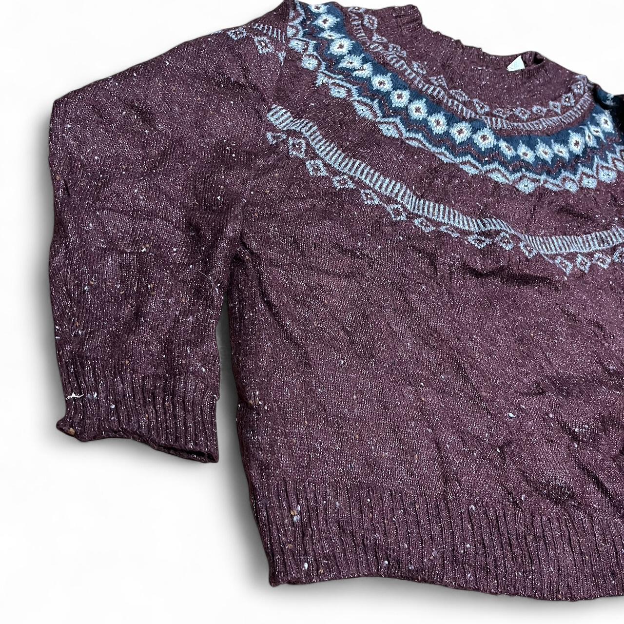 Burgundy Vintage Knit – Weatherproof (L)