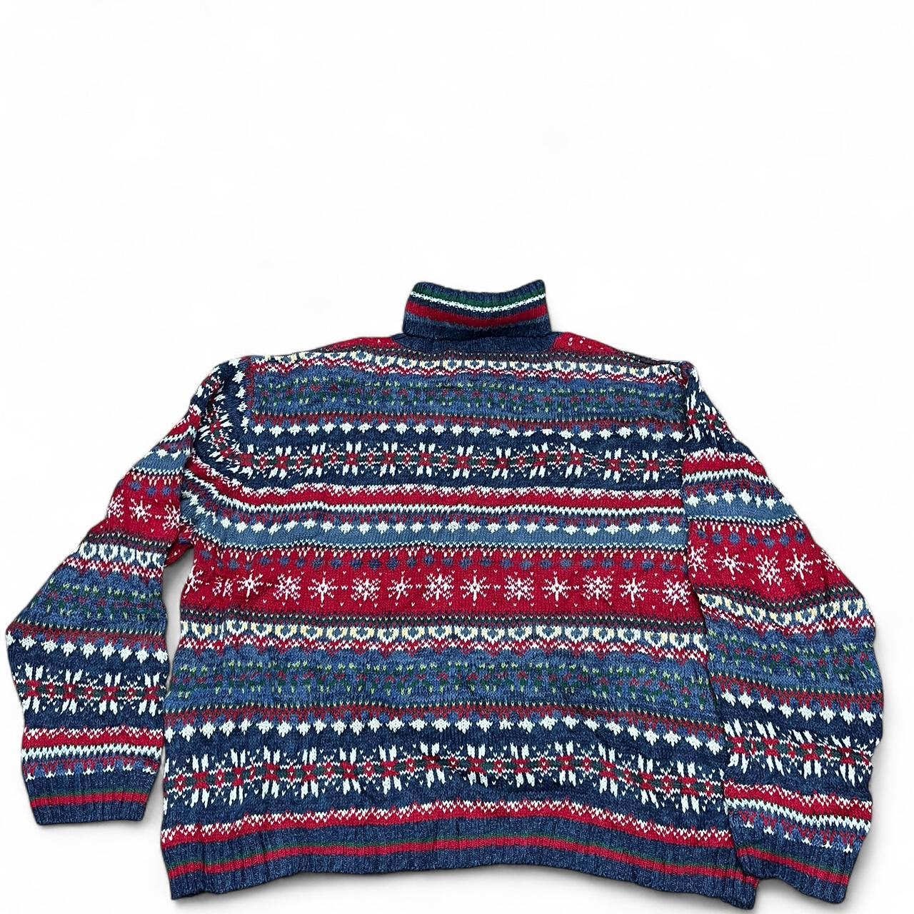 Rollneck Christmas Knit – Tiara International (XL)