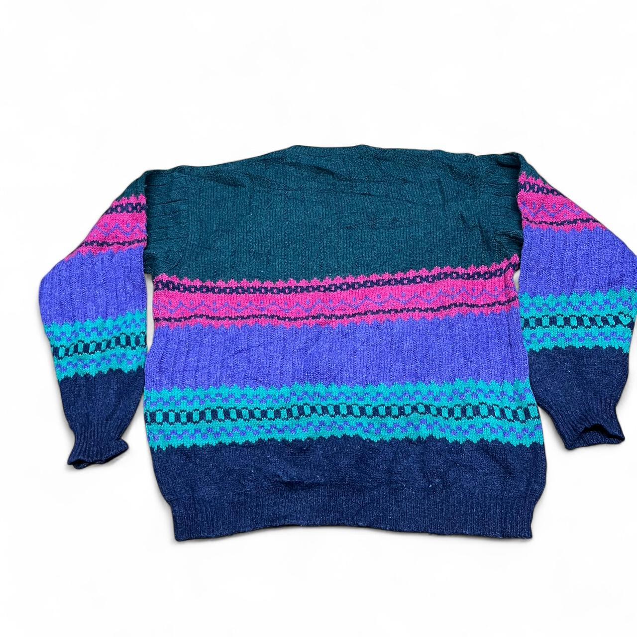 Benetton Shetland Wool Sweater – Size 52