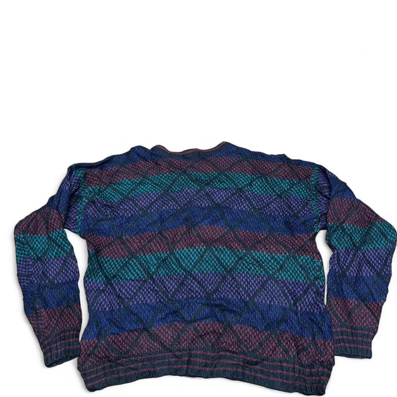 Multi Colour Jumper – The Men’s Store & Sears (L)