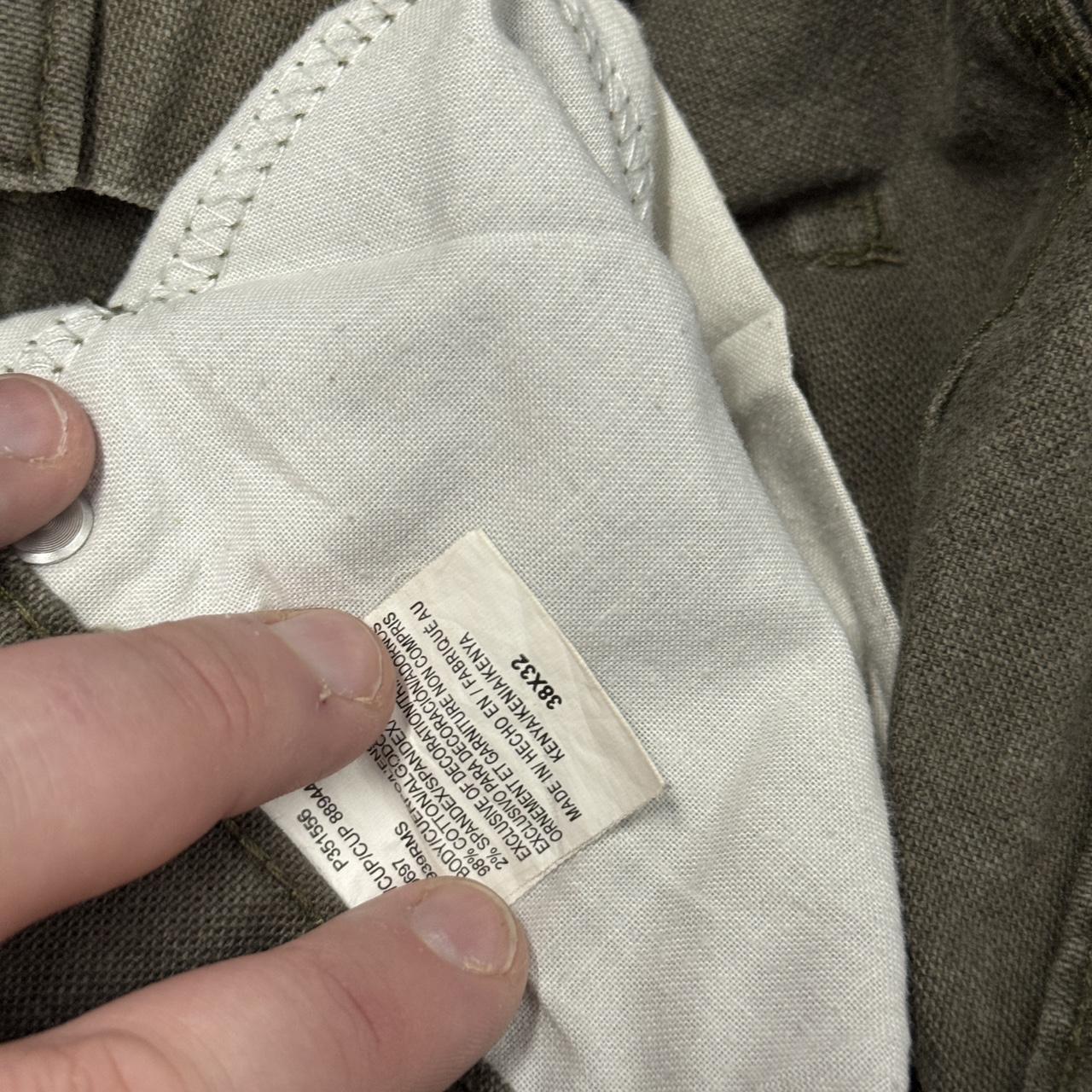 Olive Green Dickies carpenter trousers in size 38x32