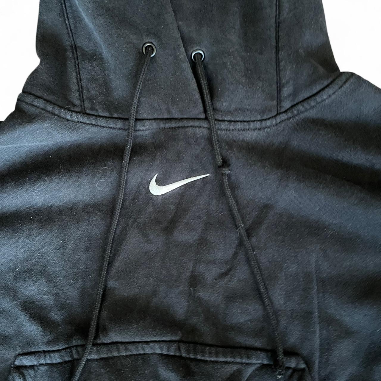 Black women’s cropped Nike hoodie in size Small