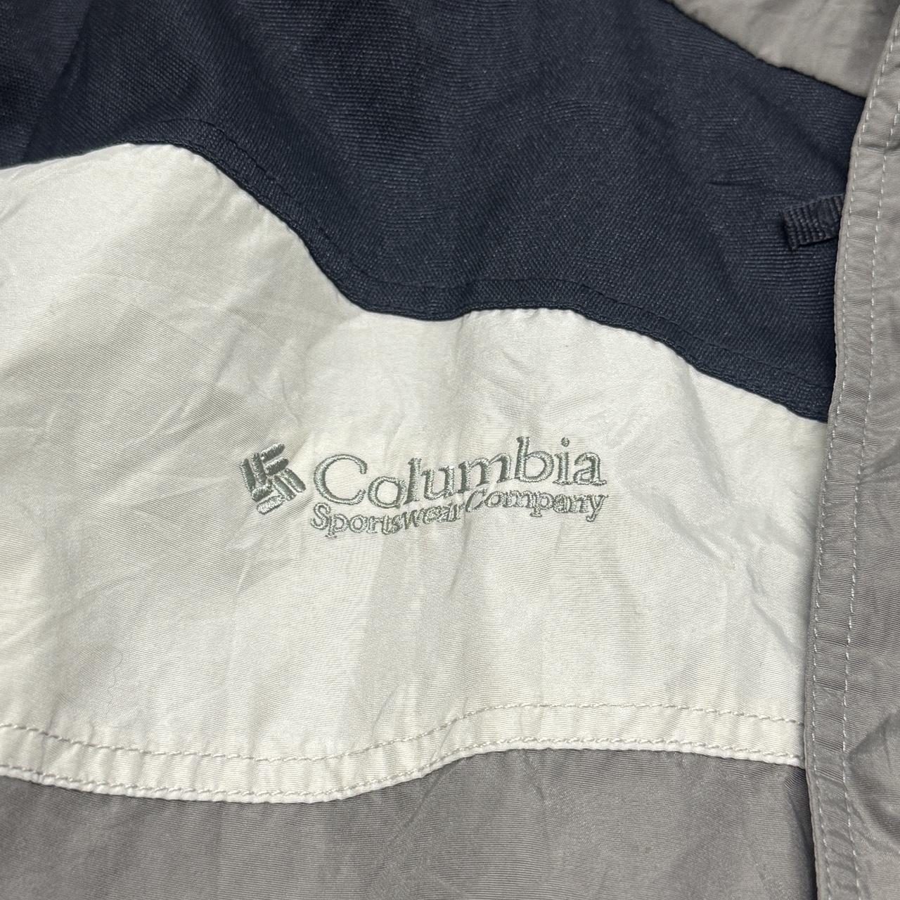 Columbia Sportswear windbreaker jacket in size XL with a couple of minor marks