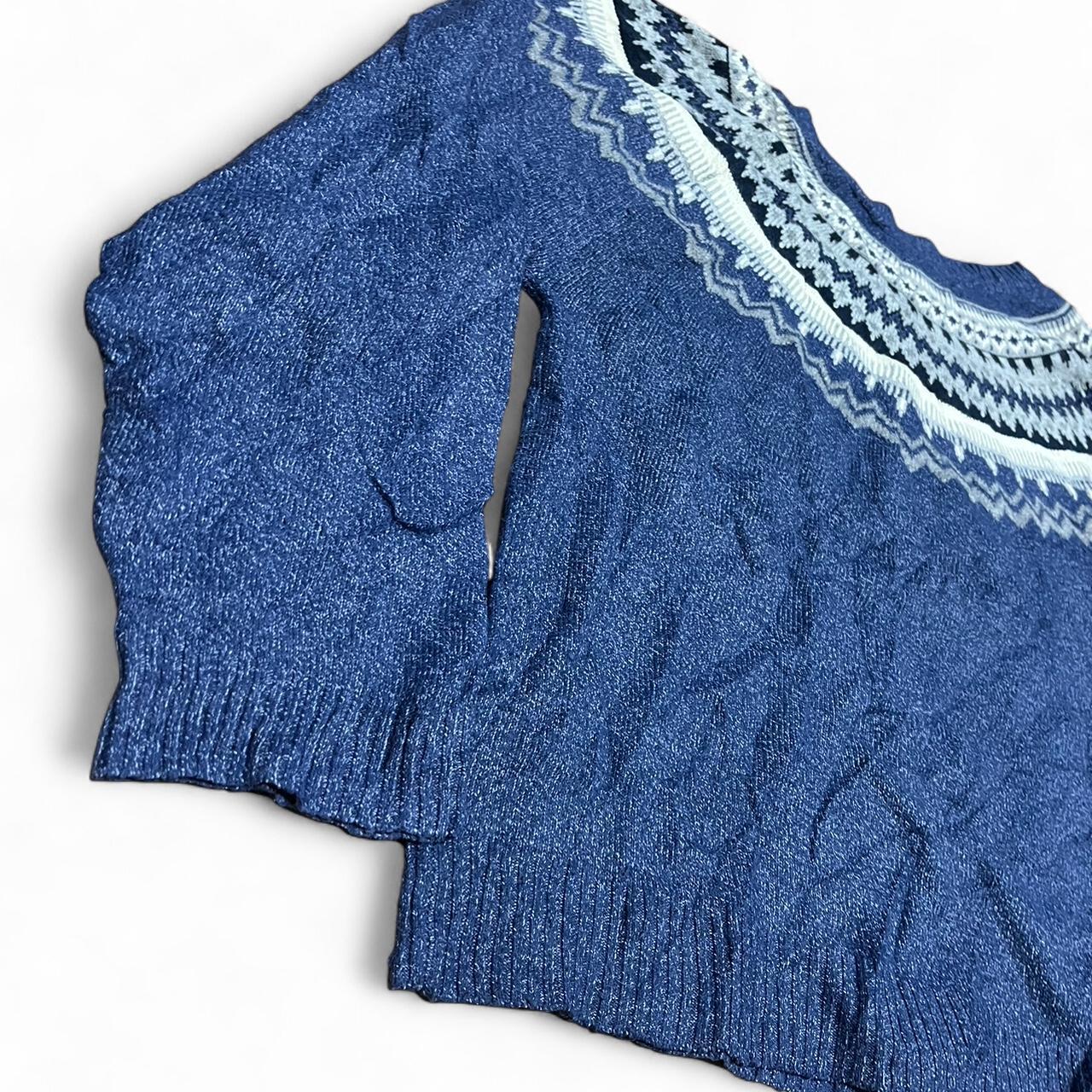 Vintage Blue Knit – Weatherproof (XXL)
