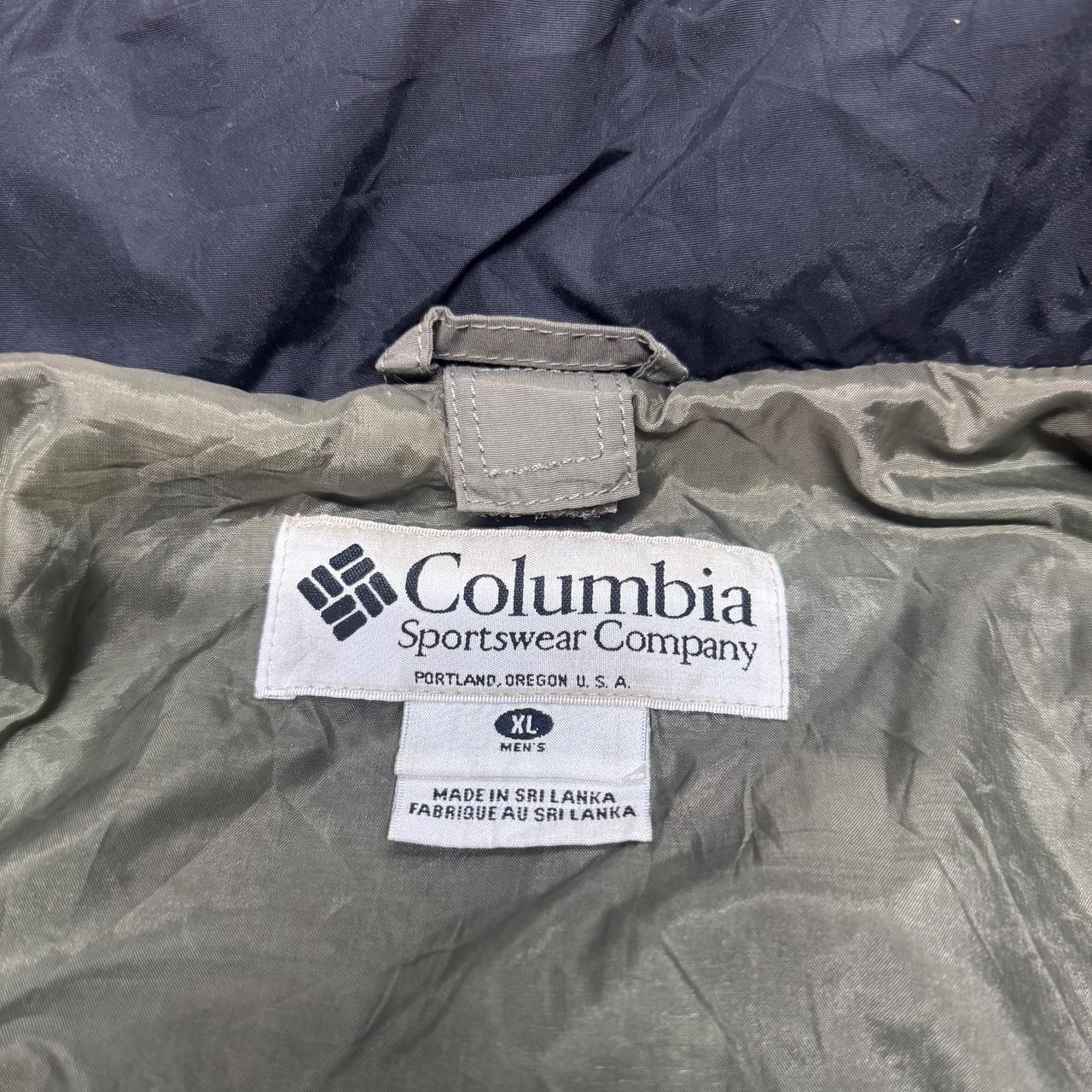 Columbia Sportswear windbreaker jacket in size XL with a couple of minor marks