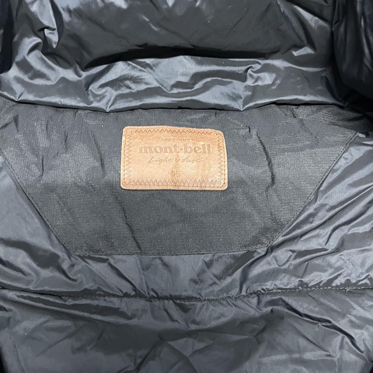 Montbell black parka coat