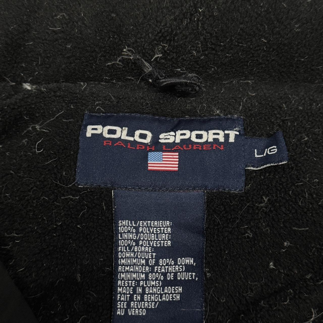 2000s Polo Sport Ralph Lauren Puffer Jacket – Black