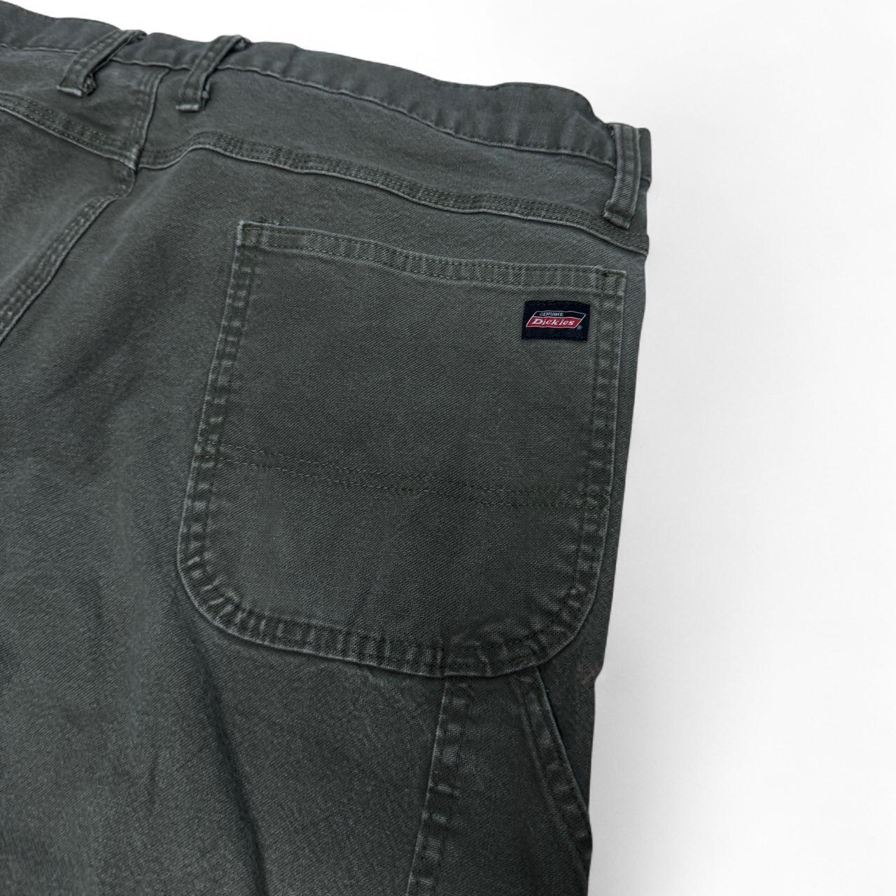 Olive Green Dickies carpenter trousers in size 38x32