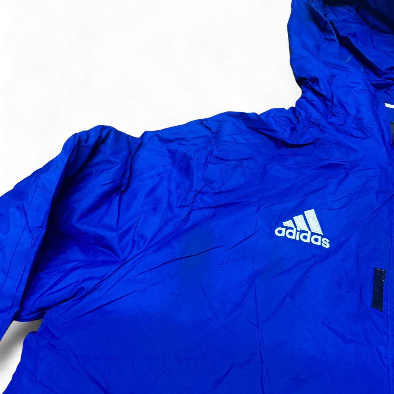 Adidas Women’s Soccer Jacket – Blue – Medium