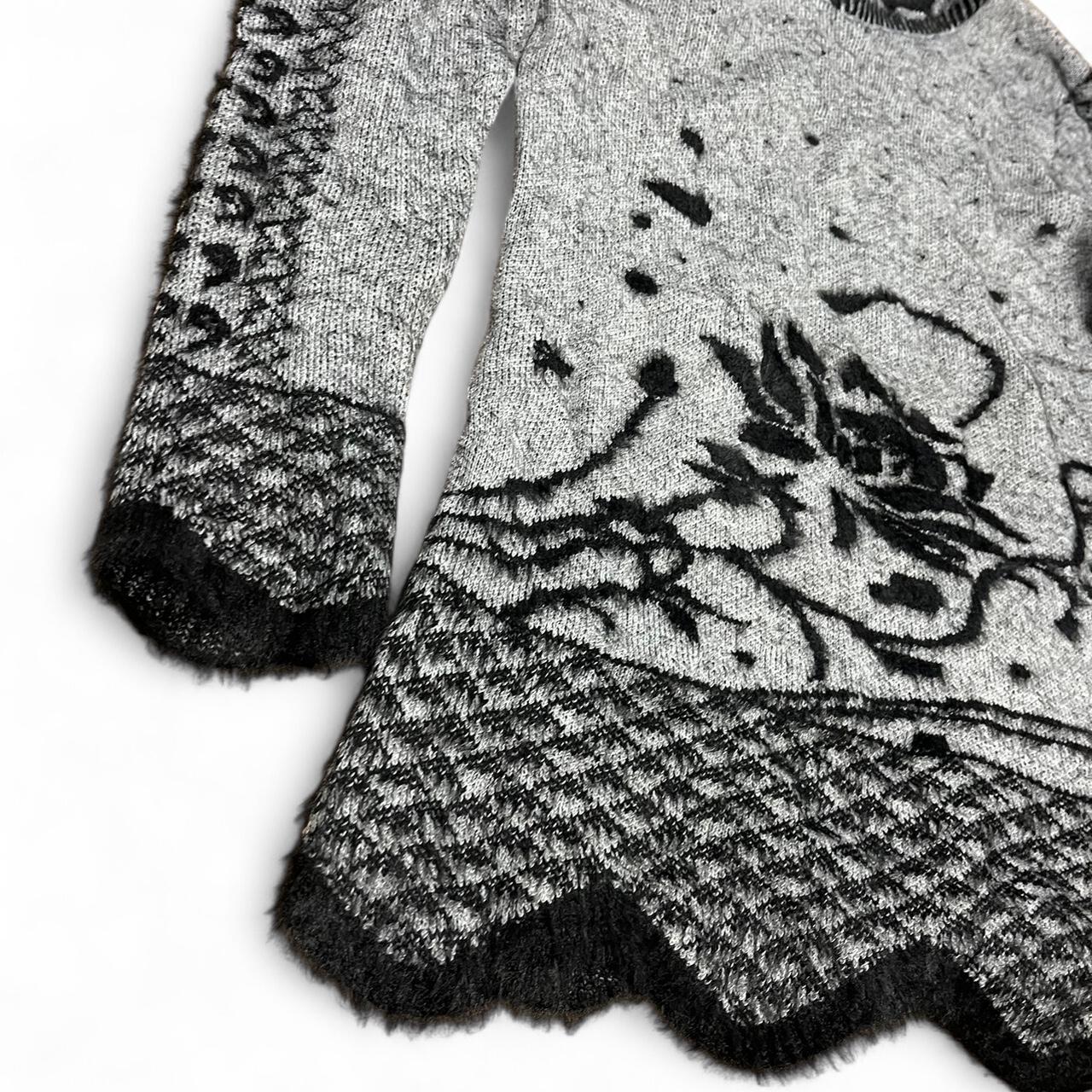 Grey & Black Jumper – Le Grenier (S)