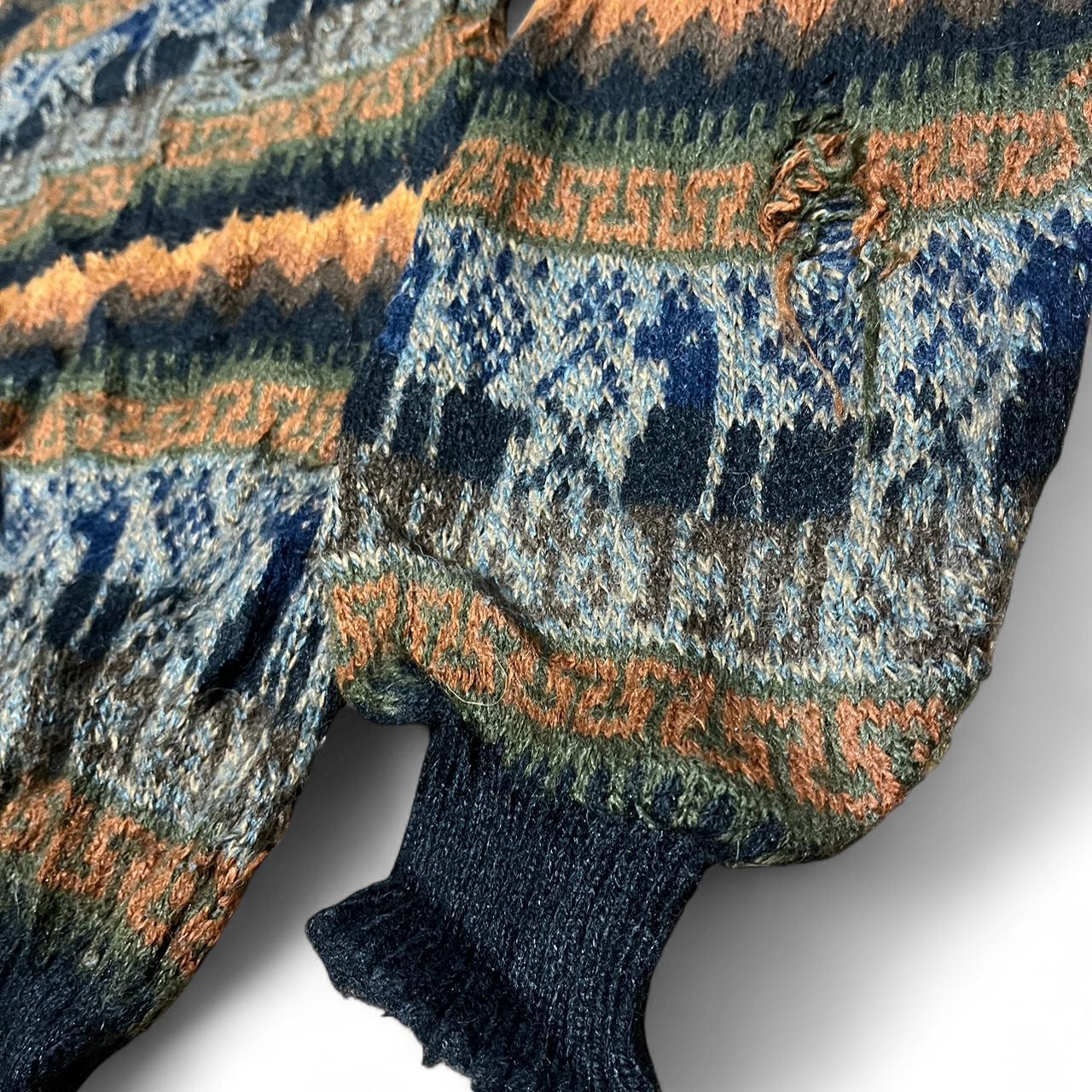 Black/Multi Jumper – Heavily Worn