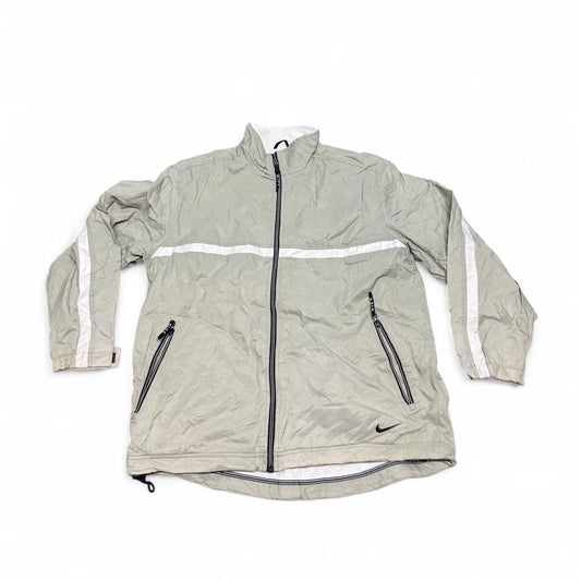 2000s Nike Beige Windbreaker – Size M