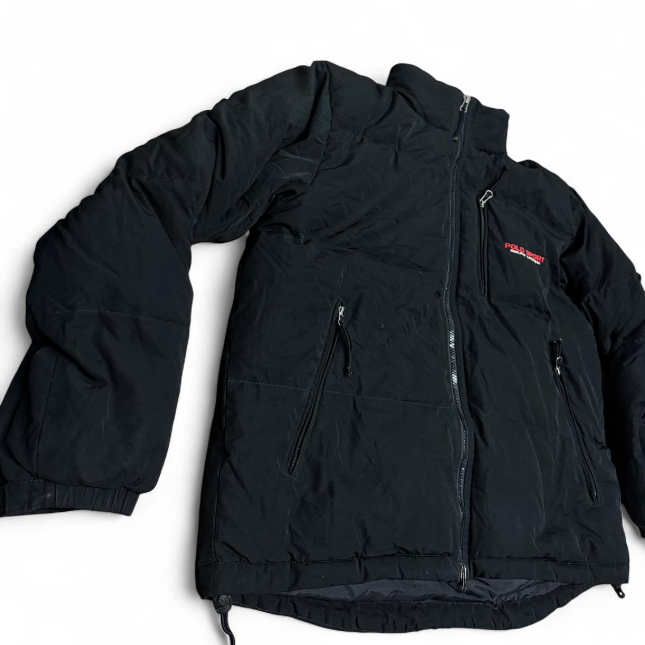 2000s Polo Sport Ralph Lauren Puffer Jacket – Black