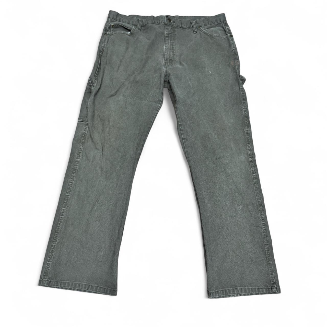 Olive Green Dickies carpenter trousers in size 38x32