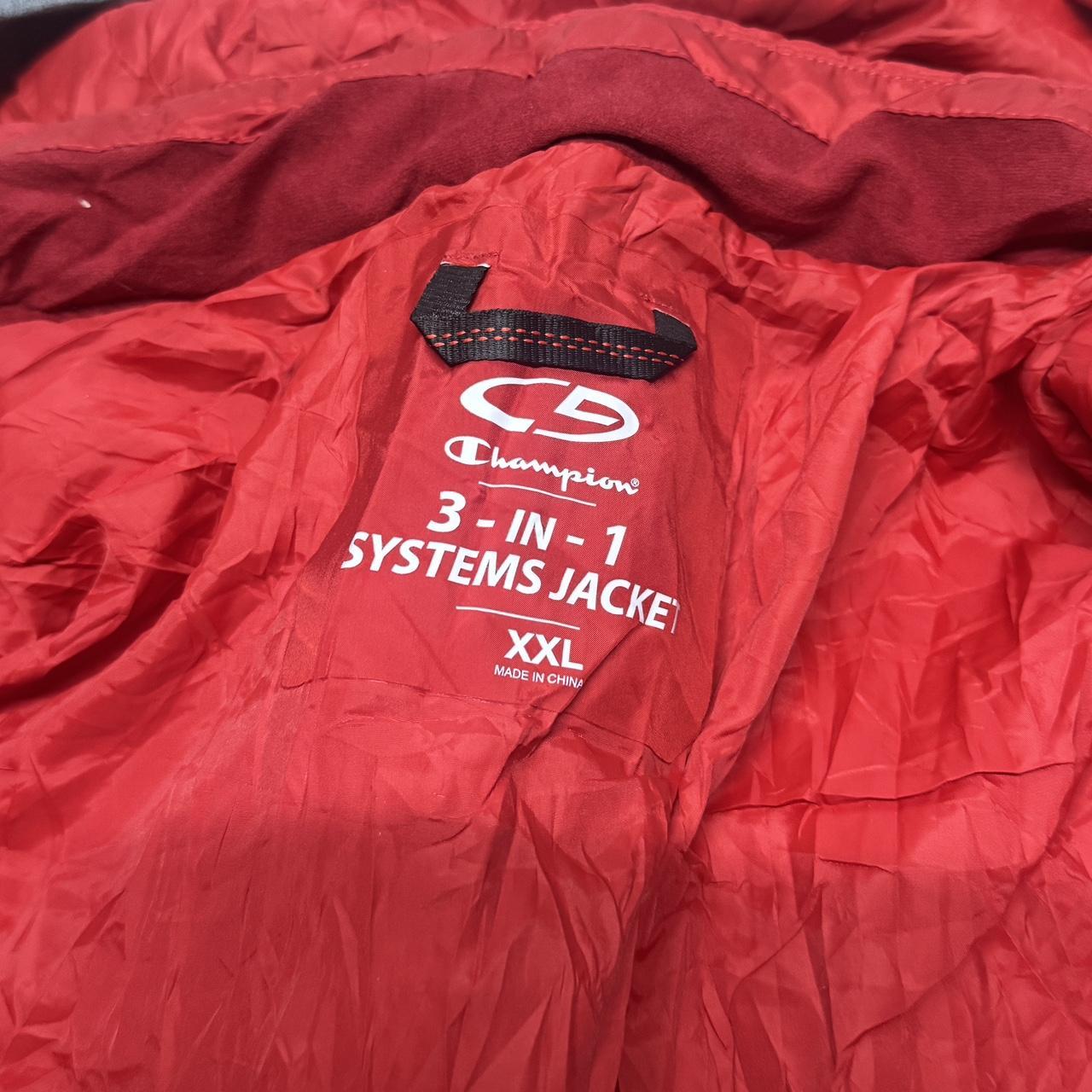 Champion 3-in-1 Jacket – Grey – XXL