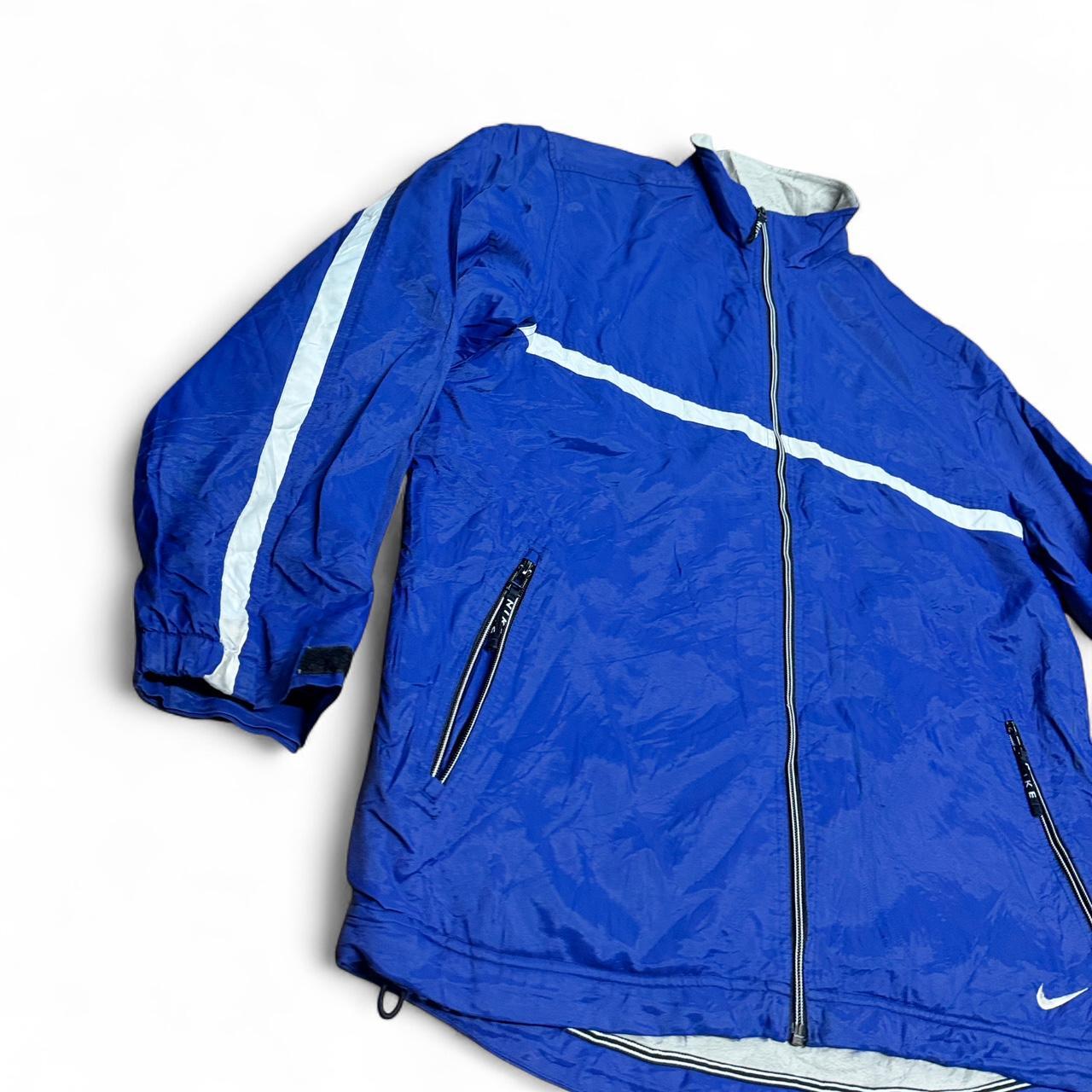 2000s Nike Blue Track Jacket – Size L