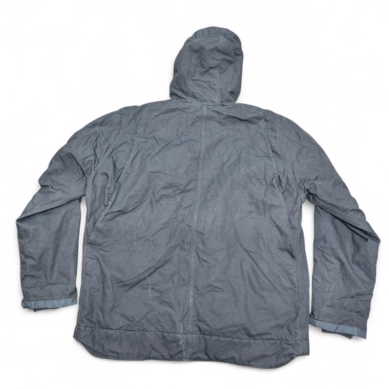 Carhartt Grey Utility Jacket Sherpa Lined Size M