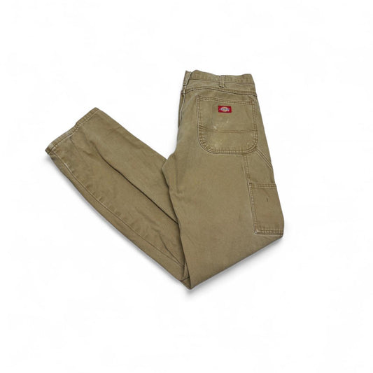Tan Dickies carpenter pants in size 34x34