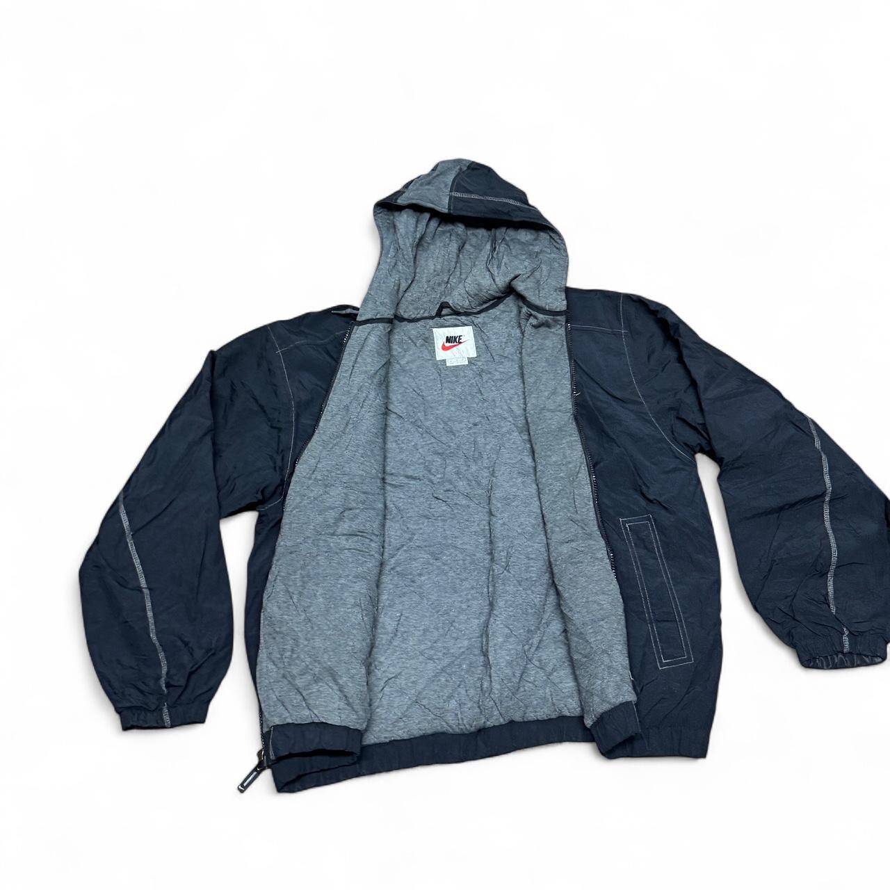 90s Nike Hooded Jacket – Black