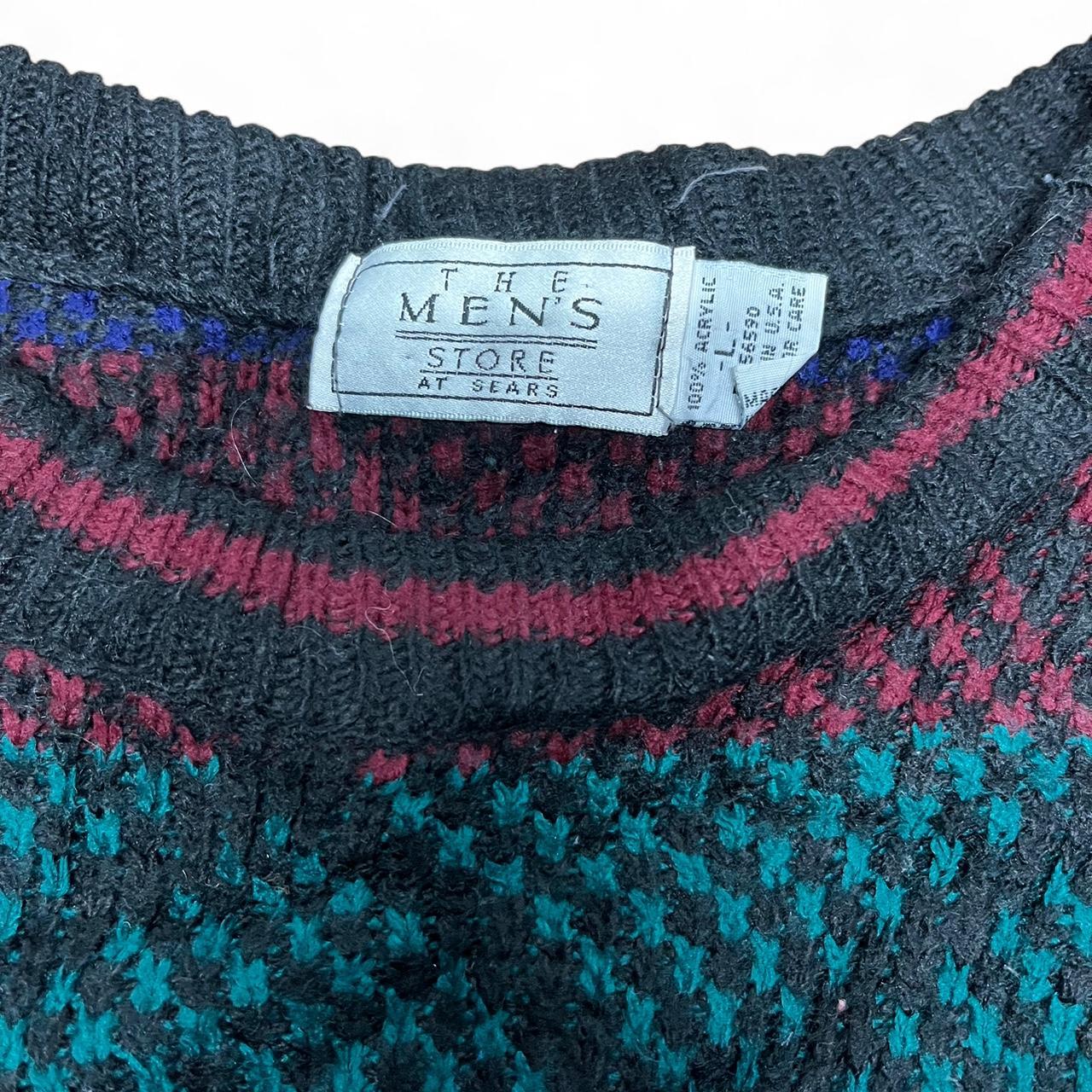 Multi Colour Jumper – The Men’s Store & Sears (L)