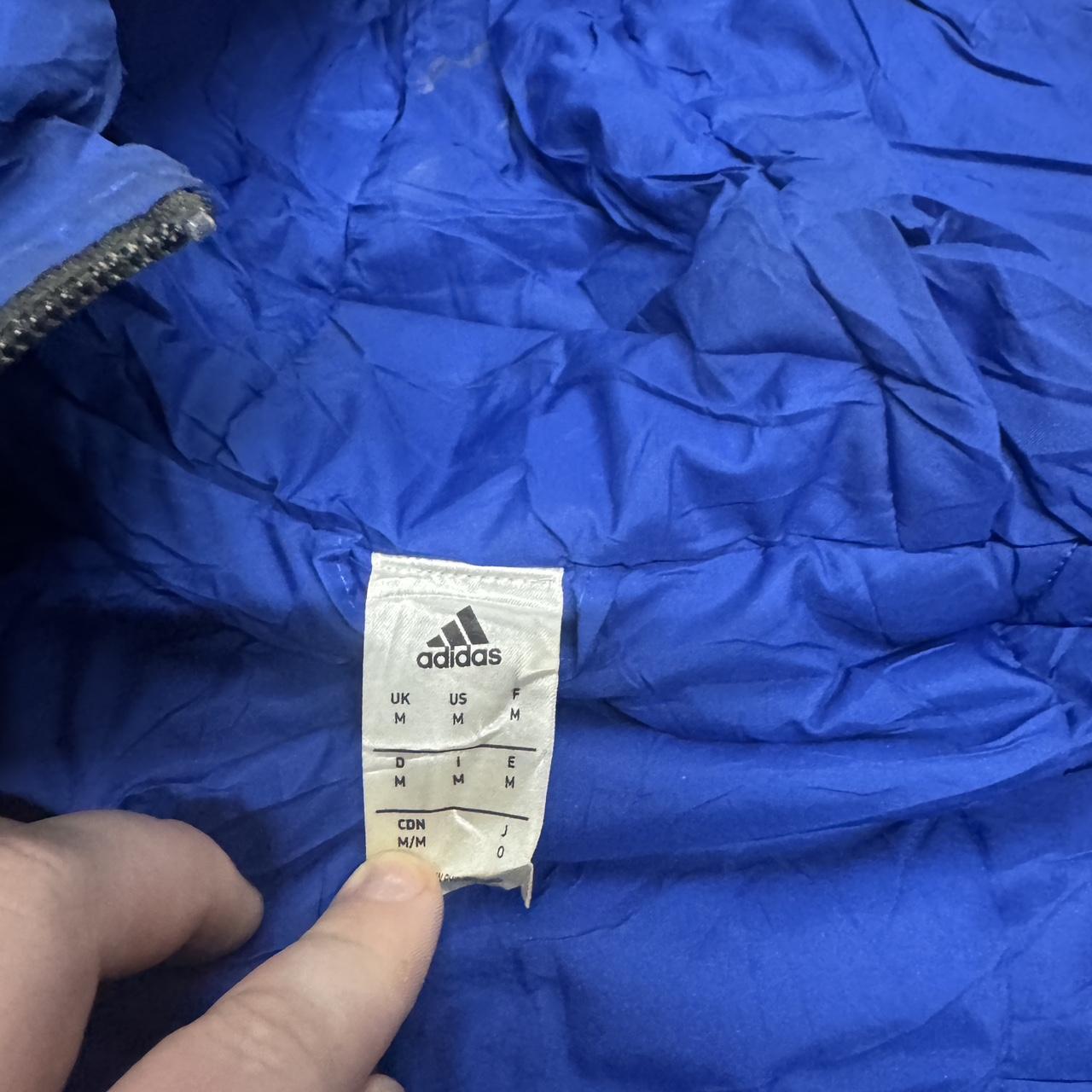 Adidas Women’s Soccer Jacket – Blue – Medium