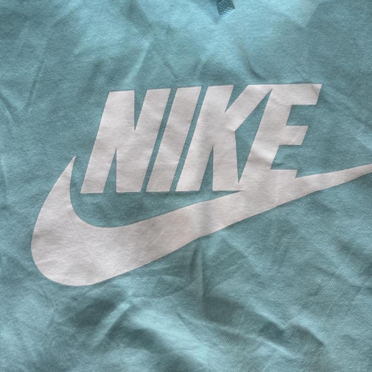 Nike Light Blue Hoodie – Size S