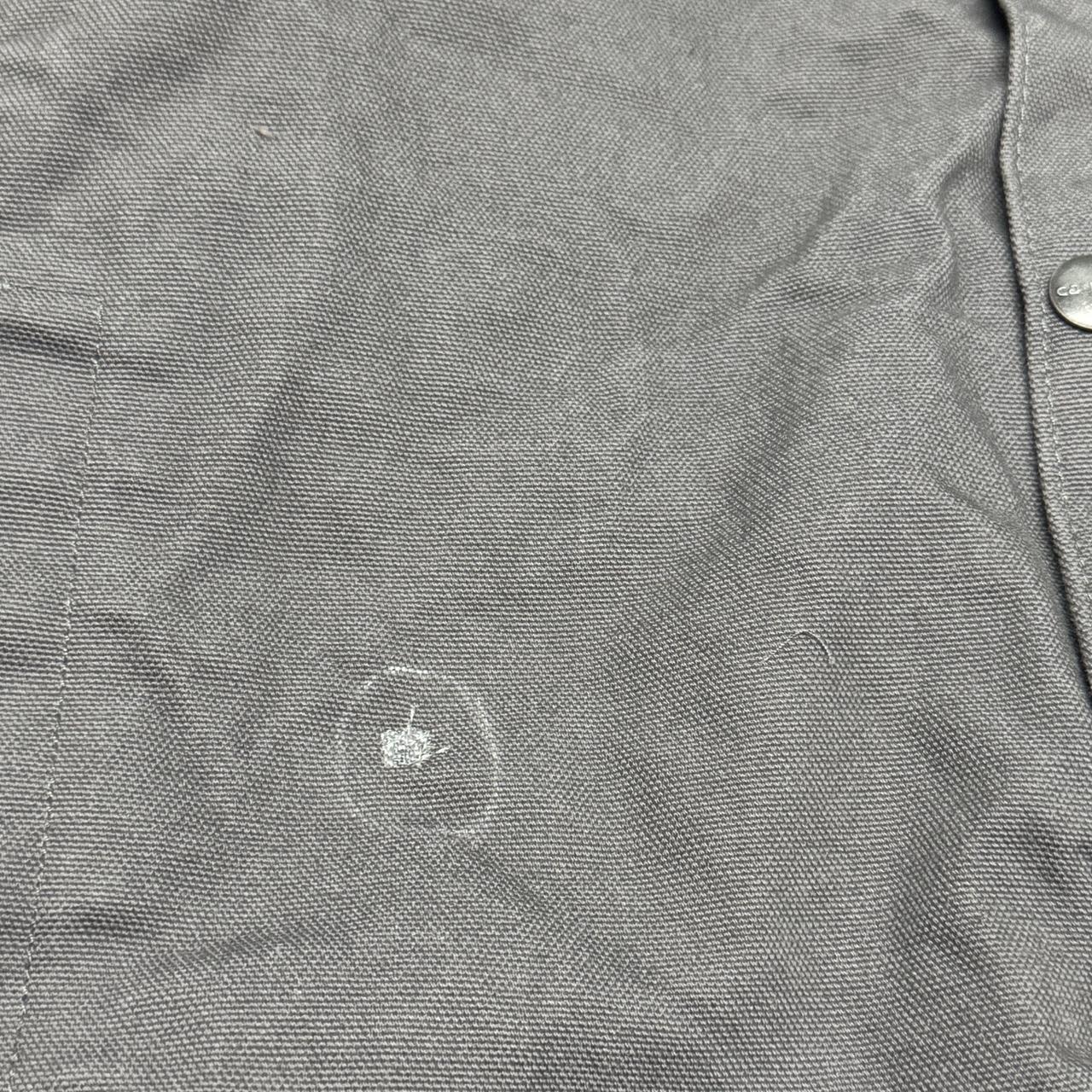 Carhartt Grey Utility Jacket Sherpa Lined Size M